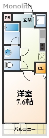 EDENCOURTの間取り