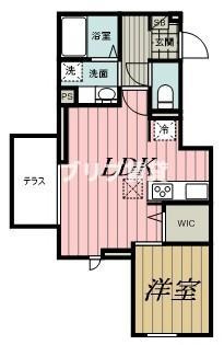 （仮称）D-ROOM神明町ⅡBの間取り