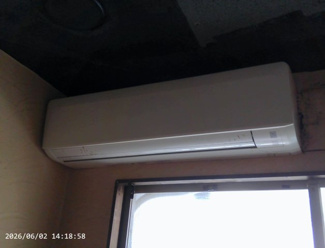 【設備】 | 東門街と北野坂の間にある居酒屋跡 | エアコン（残置物）