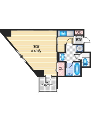 【間取り】 | ネオパレス南茨木