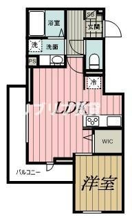 （仮称）D-ROOM神明町ⅡBの間取り