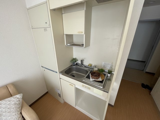 ドミール柏のキッチン|※写真はモデルルームです。