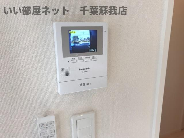 ウィズダム・パレスのセキュリティ|TVモニターホン付きでセキュリティ面も安心！