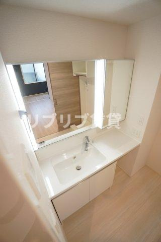 D-ROOM神明町Ⅱ-Bの洗面所