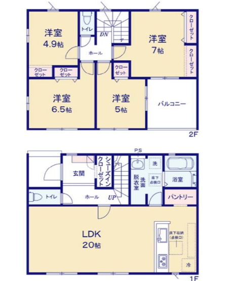 【間取り】 | 高崎市乗附町　新築住宅