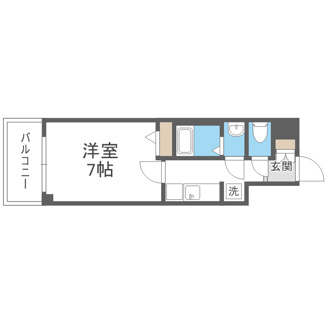 【間取り】 | D.Clarest玉造