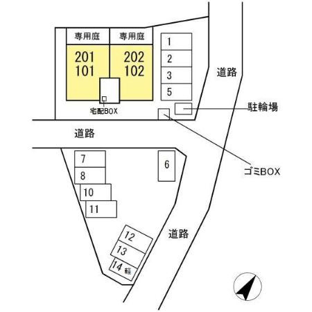 ＳＡＩＳＯＮ五日市観音の区画図