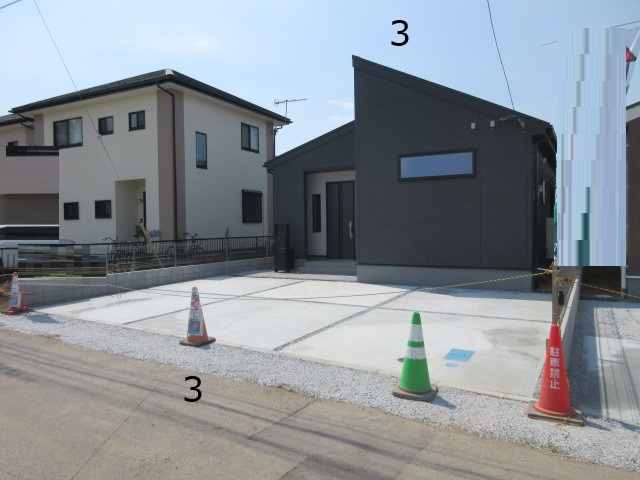 【仲介手数料無料】新築戸建　深谷市稲荷町北6-15（全3棟）の外観