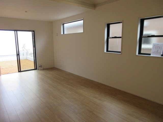 【仲介手数料無料】新築戸建　深谷市稲荷町北6-15（全3棟）の居間・リビング