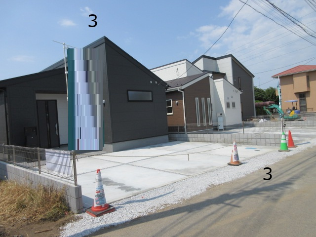 【仲介手数料無料】新築戸建　深谷市稲荷町北6-15（全3棟）の外観