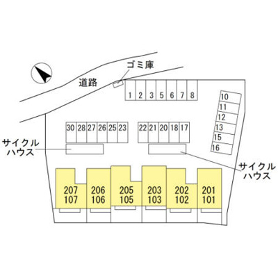 【区画図】 | セジュール 優