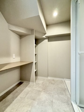 嵐山グランドシティの洗面所|忙しい朝には欠かせない洗面所です