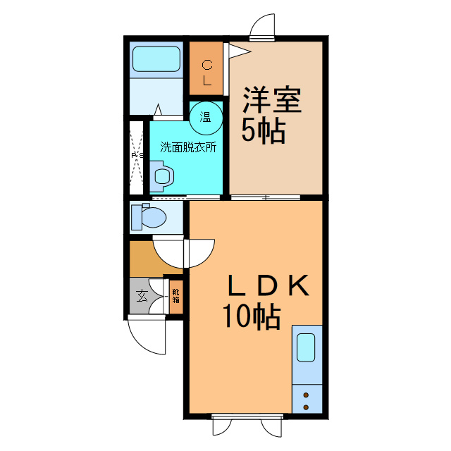 ラピスⅡの間取り