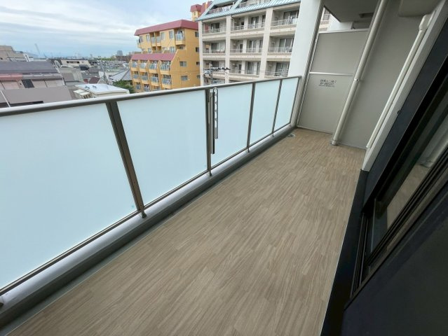 プレディア住吉甲南町のバルコニー