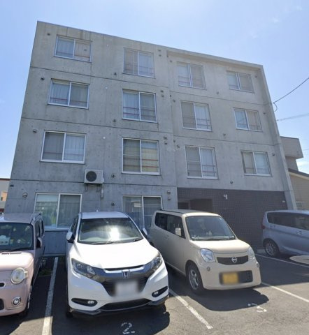 札幌市白石区本通１７丁目北の賃貸マンションの外観