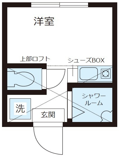 カーサ・フォレスタの間取り|間取りです。