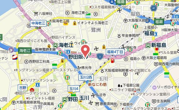 【地図】 | アルグラッド野田阪神