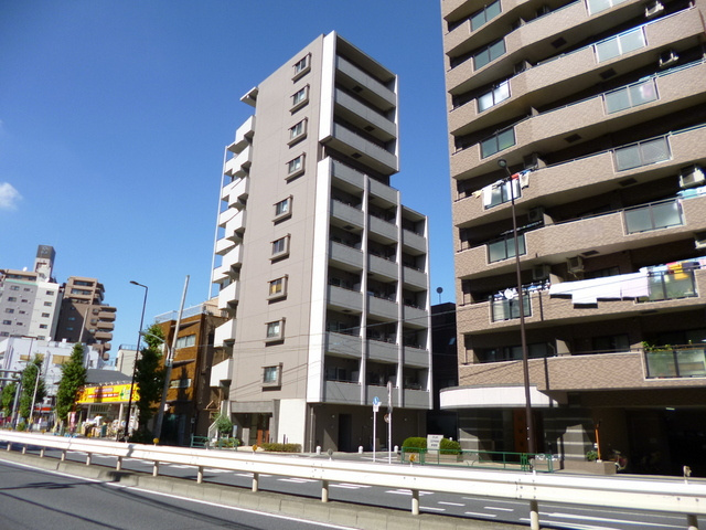 日神デュオステージ王子神谷の外観|北本通りに面しています♪