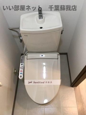 ファインパレスのトイレ|シンプルで使いやすいトイレです