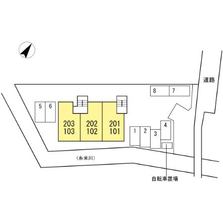 【区画図】 | アルケミラ糸米