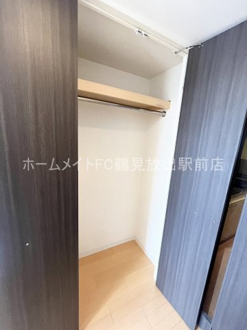 東大阪市高井田本通５丁目の賃貸マンションの収納