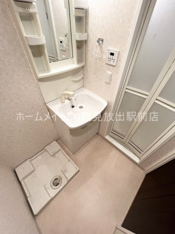 東大阪市高井田本通５丁目の賃貸マンションの洗面所