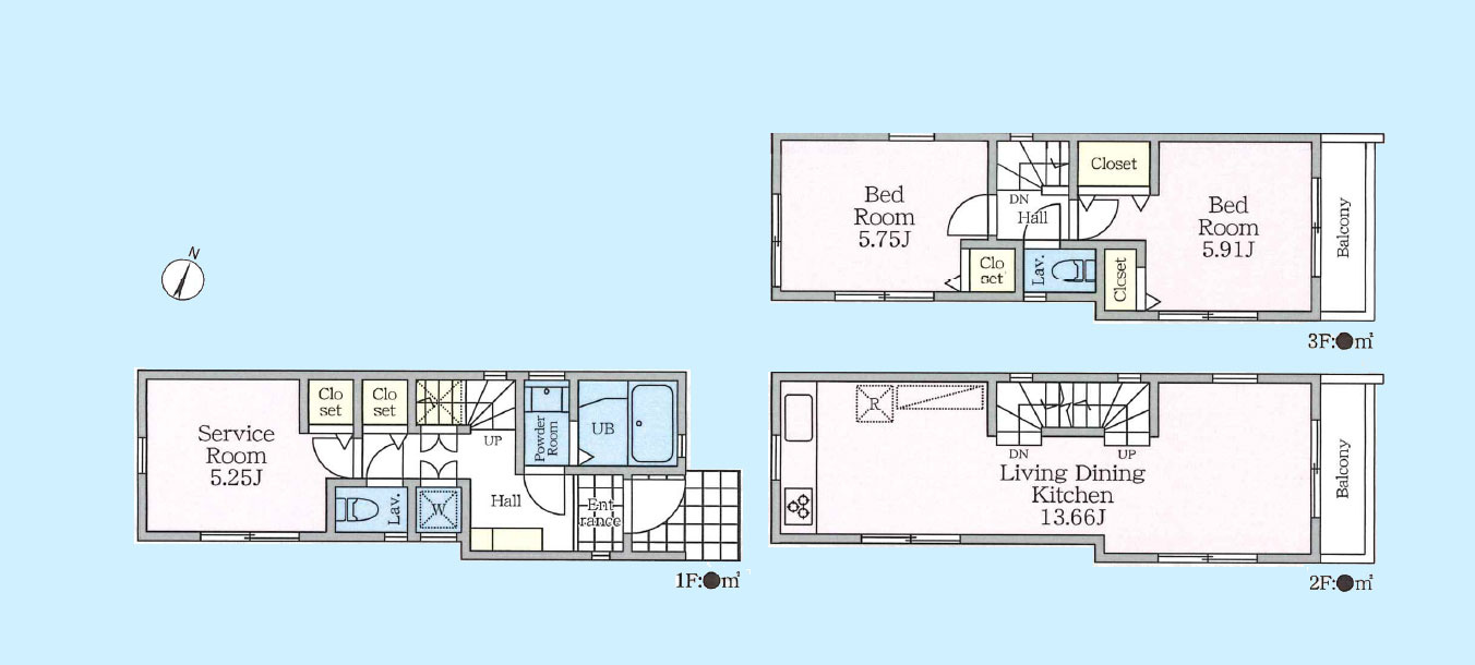 大田区大森南4丁目の間取り