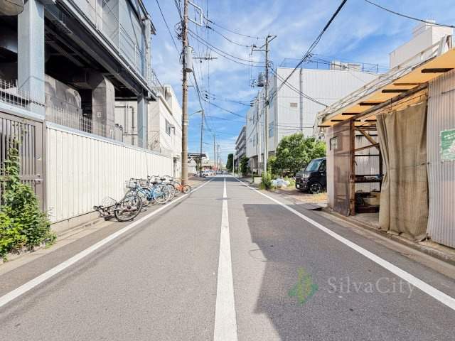 大田区大森南4丁目の前面道路含む現地写真