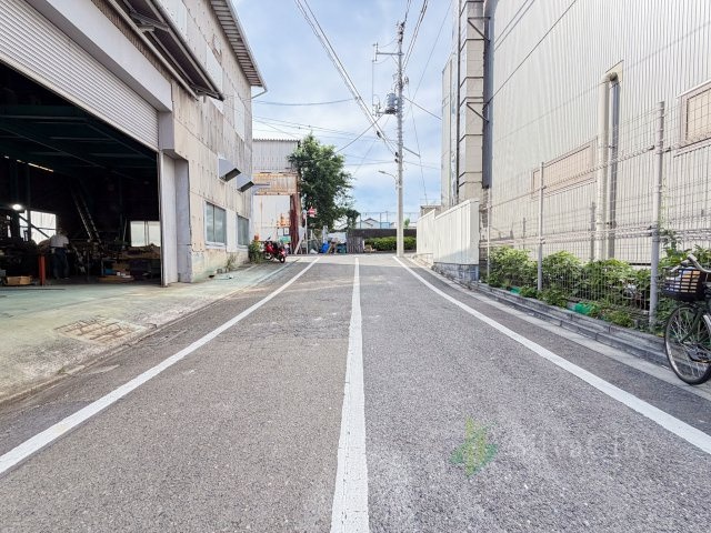 大田区大森南4丁目の前面道路含む現地写真