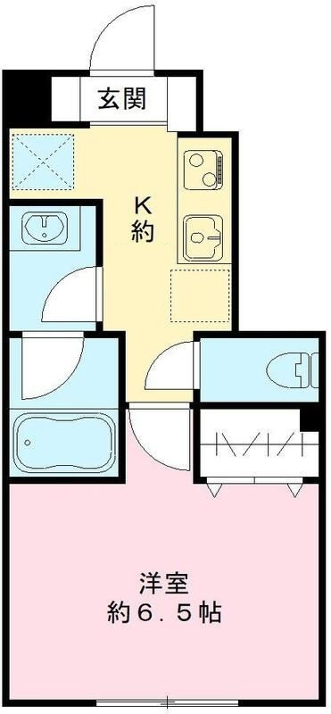 メゾン　ボヌールの間取り|間取りです。