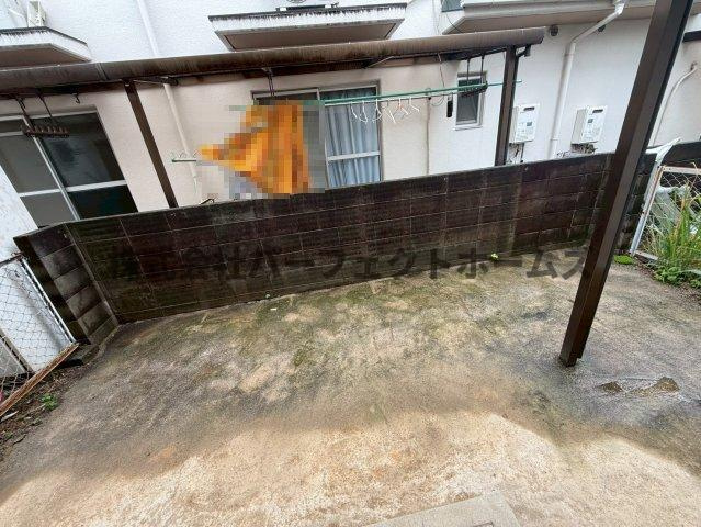 西牧野3丁目テラス　の庭|お庭の付いた物件です