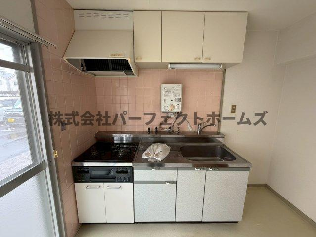 西牧野3丁目テラス　のキッチン|お料理しやすいキッチンです