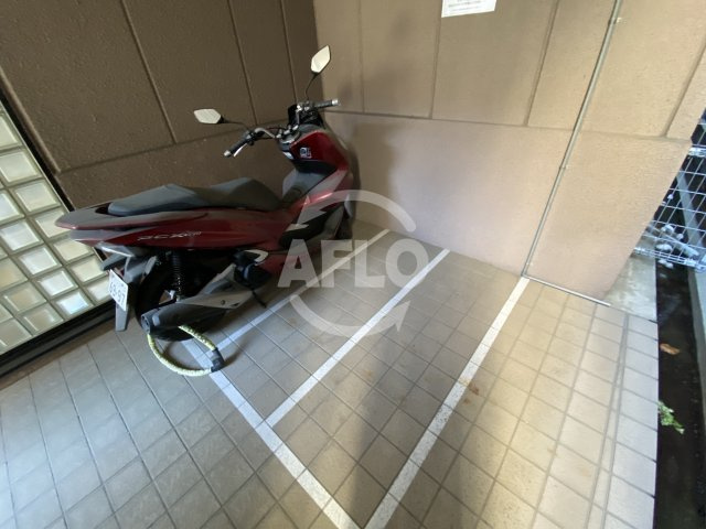 クリザンテーメ大手前のその他共用部分|クリザンテーメ大手前　バイク置場
