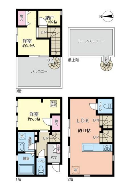 茅ヶ崎市中海岸3丁目　中古戸建の間取り|間取図「茅ヶ崎市中海岸3丁目　中古戸建」