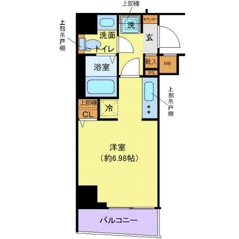クレヴィスタ武蔵小山の間取り
