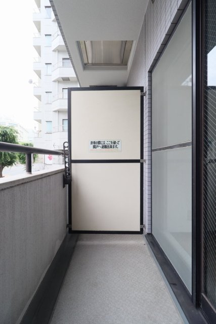 藤和シティコープ大森のバルコニー