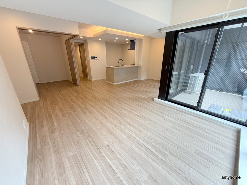 S-RESIDENCE谷町六丁目alo 仲介手数料無料の居間・リビング