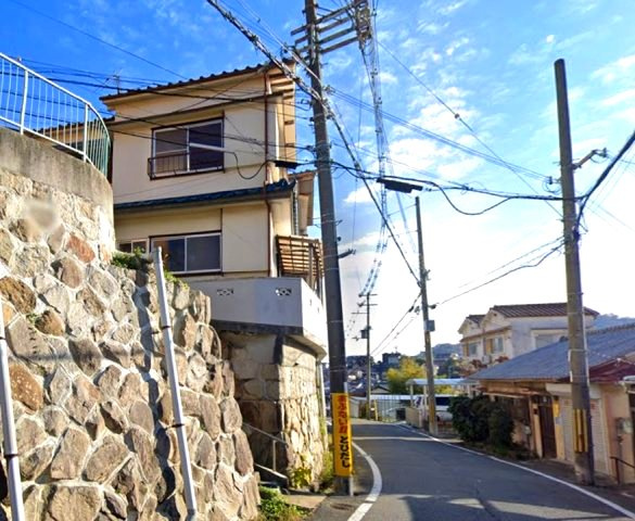 長田区檜川町3丁目の前面道路含む現地写真|高台に位置しているため景観良好
