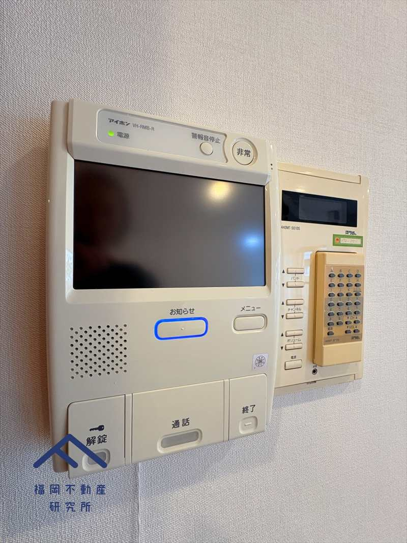 ライオンズシティ姪浜の防犯設備