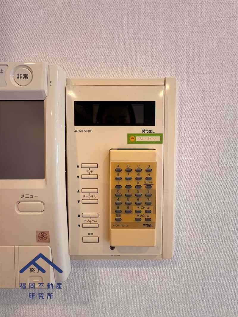 ライオンズシティ姪浜の防犯設備