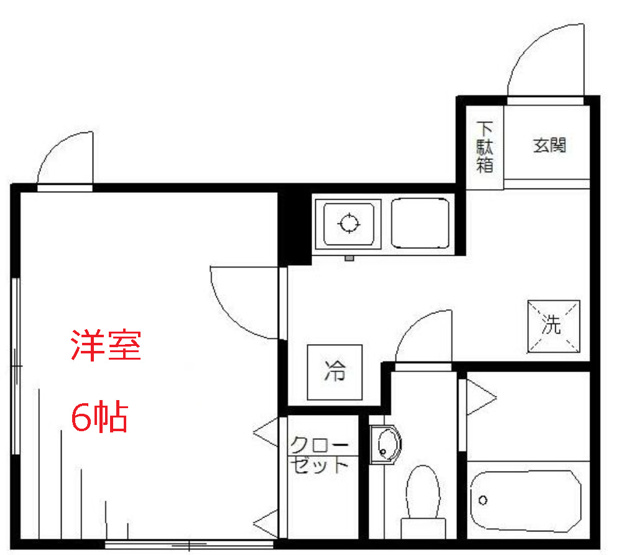 【間取り】 | TKパレス大森西