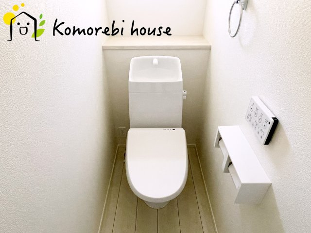 上尾市大谷本郷　01期　新築一戸建て　リナージュネクスジー　01のトイレ|清潔感のあるトイレです