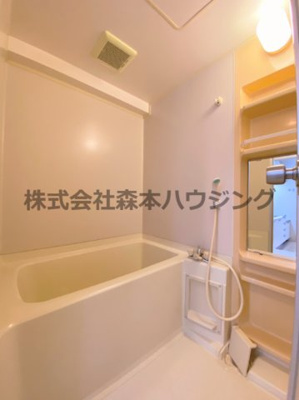 【浴室】 | 　インぺリアルコート星田 | 落ち着いた空間のお風呂です
