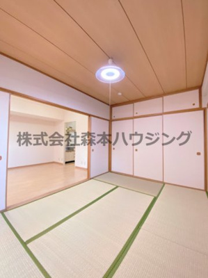 【和室】 | 　インぺリアルコート星田 | 和室がひろがる居住スペース