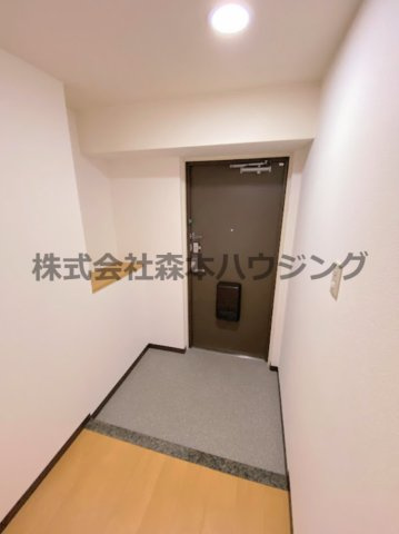 【玄関】 | 　インぺリアルコート星田 | きれいな玄関です