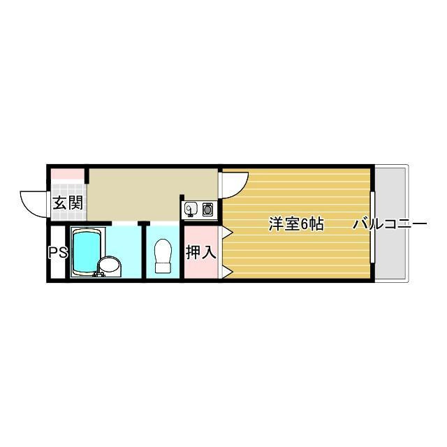 サンピア南茨木の間取り