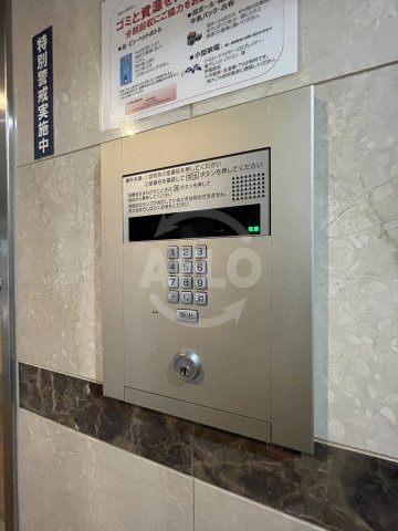 ボンジュール西九条のセキュリティ|ボンジュール西九条　オートロック