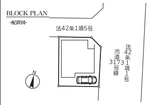 桶川市上日出谷　新築一戸建て　リーブルファイン　01の区画図|1号棟