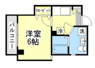 【間取り】 | Ｐｒｉｎｔｅｍｐｓ東岸町 | 間取りです。