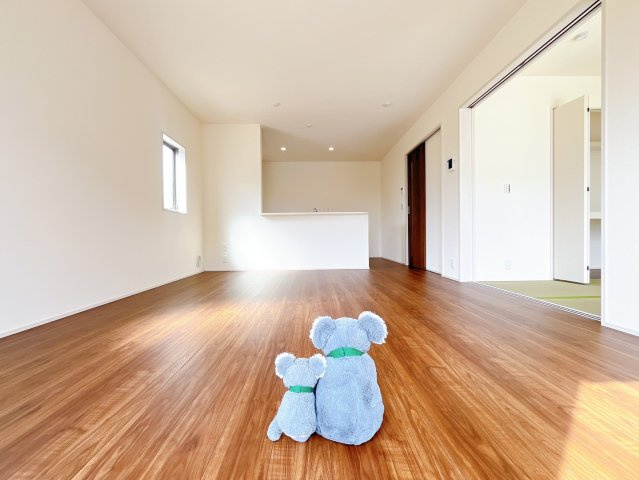 【居間・リビング】 | 安中市古屋　平屋　新築住宅 | 同社施工例